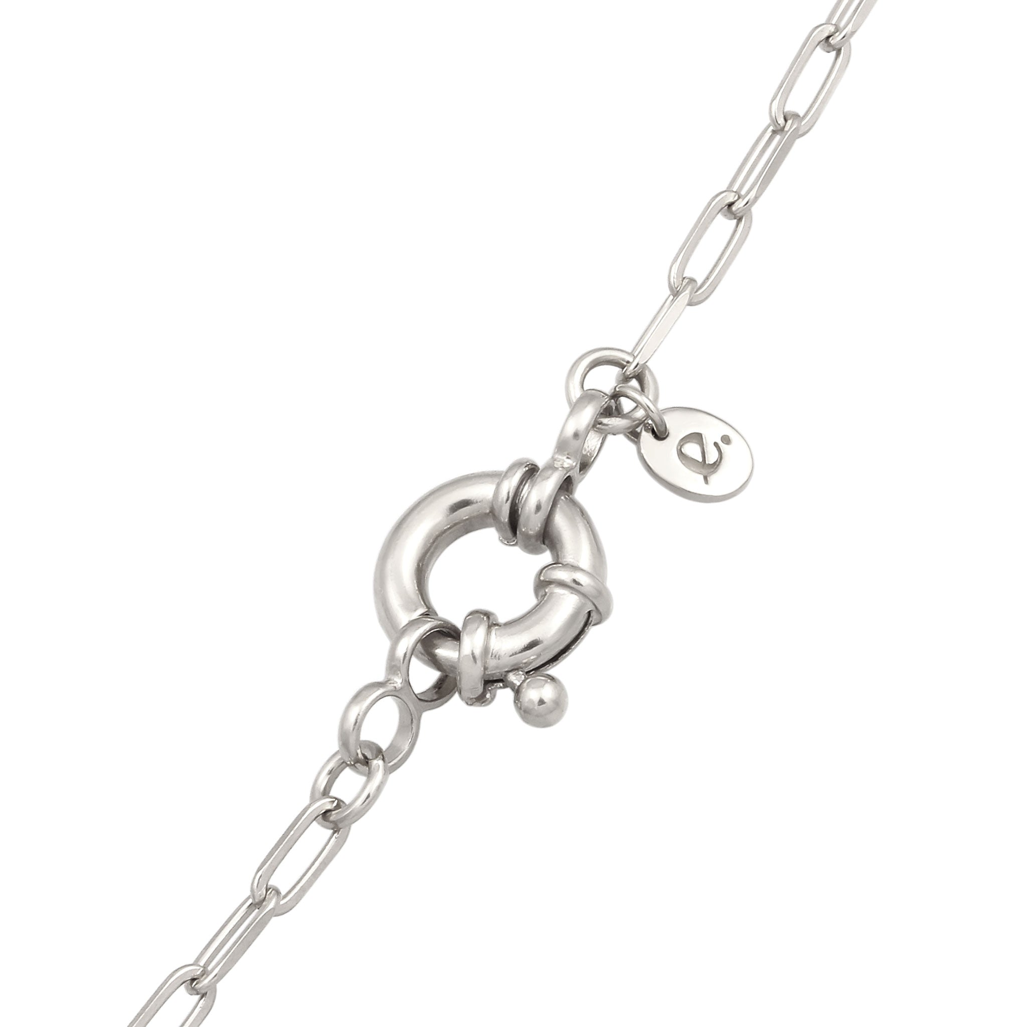 Silber - Elli | Glieder-Halskette | 925 Sterling Silber