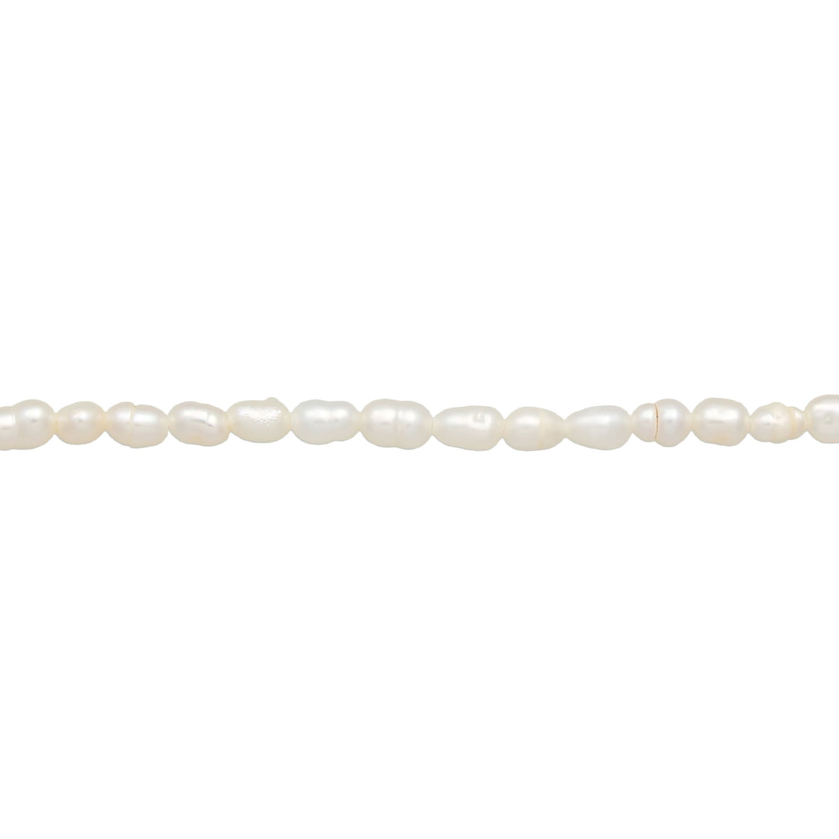 Silber - Elli PREMIUM | Choker | Süßwasserzuchtperlen (Weiß) | 925 Sterling Silber