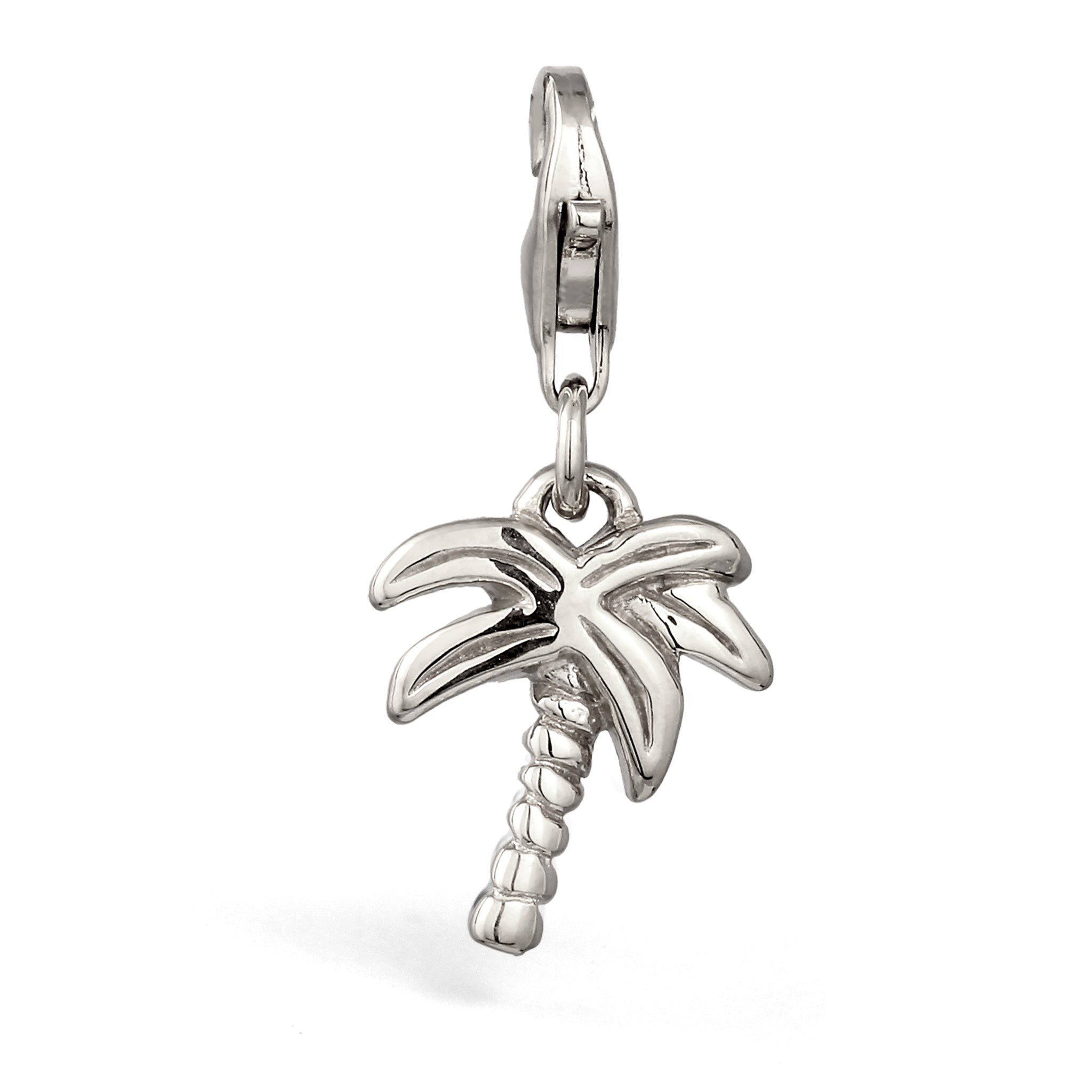 Silber - Elli | Charm Palme | 925 Sterling Silber