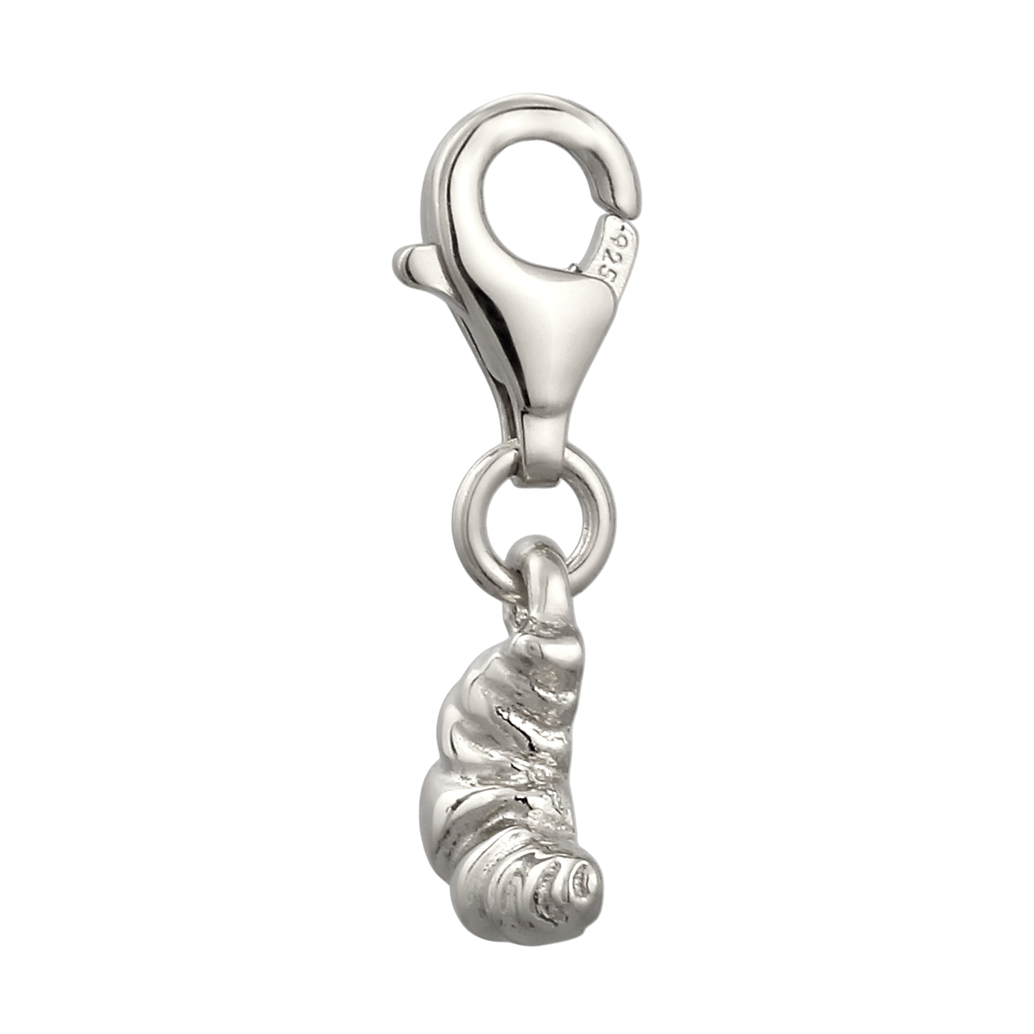Silber - Elli | Charm Croissant | 925 Sterling Silber