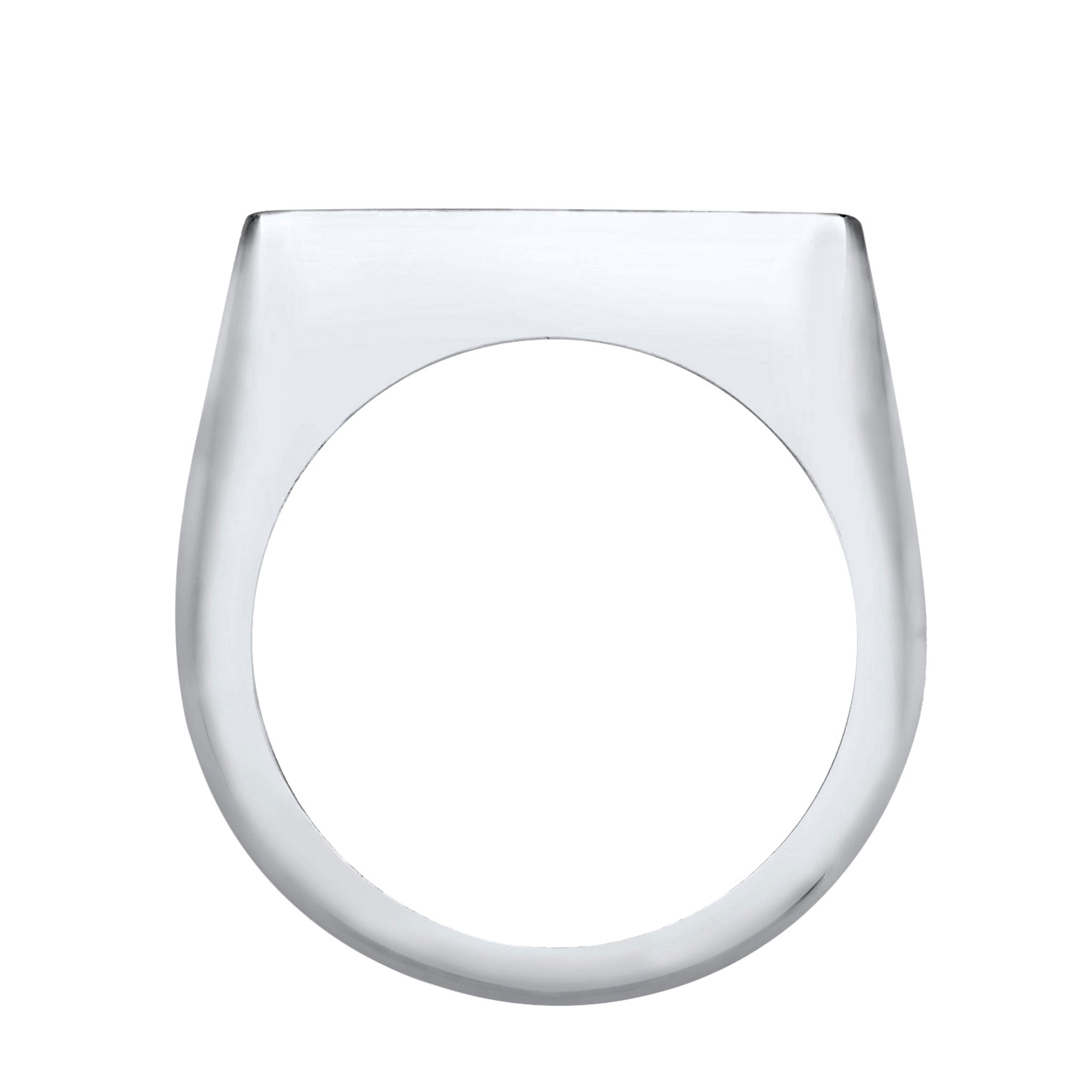 Silber - Elli | Siegelring | Gravurplatte | 925 Sterling Silber