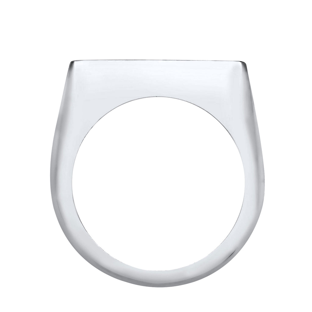 Silber - Elli | Siegelring | Gravurplatte | 925 Sterling Silber