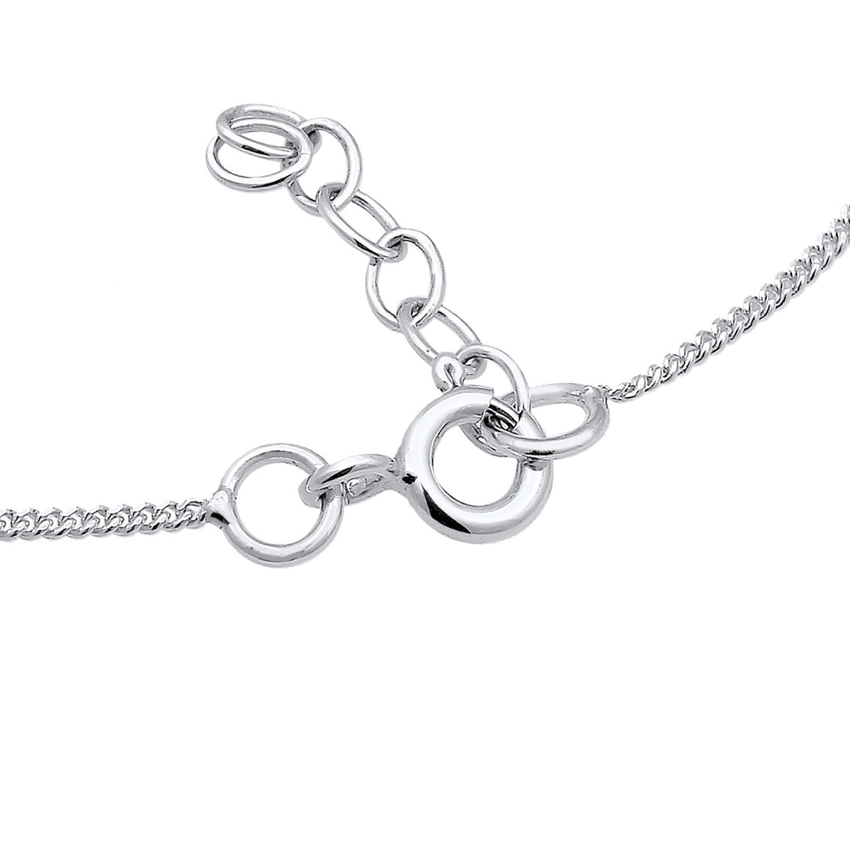 Silber - Elli | Armband | Gravur Plättchen | 925er Sterling Silber