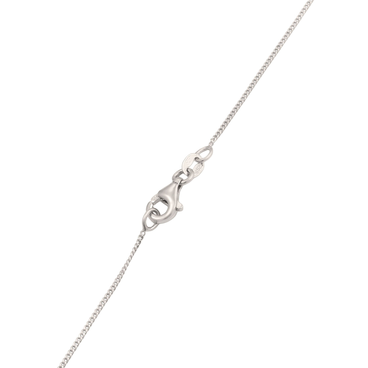 Silber - Elli DIAMONDS | Halskette Kreuz | Laborgezüchteter Diamant (Weiß, 0.02 ct) | 925 Sterling Silber