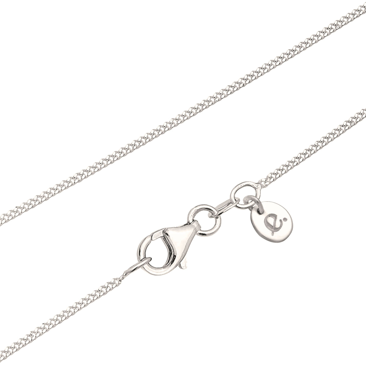 Silber - Elli DIAMONDS | Halskette Blume | Laborgezüchteter Diamant (Weiß, 0.135 ct.) | 925 Sterling Silber