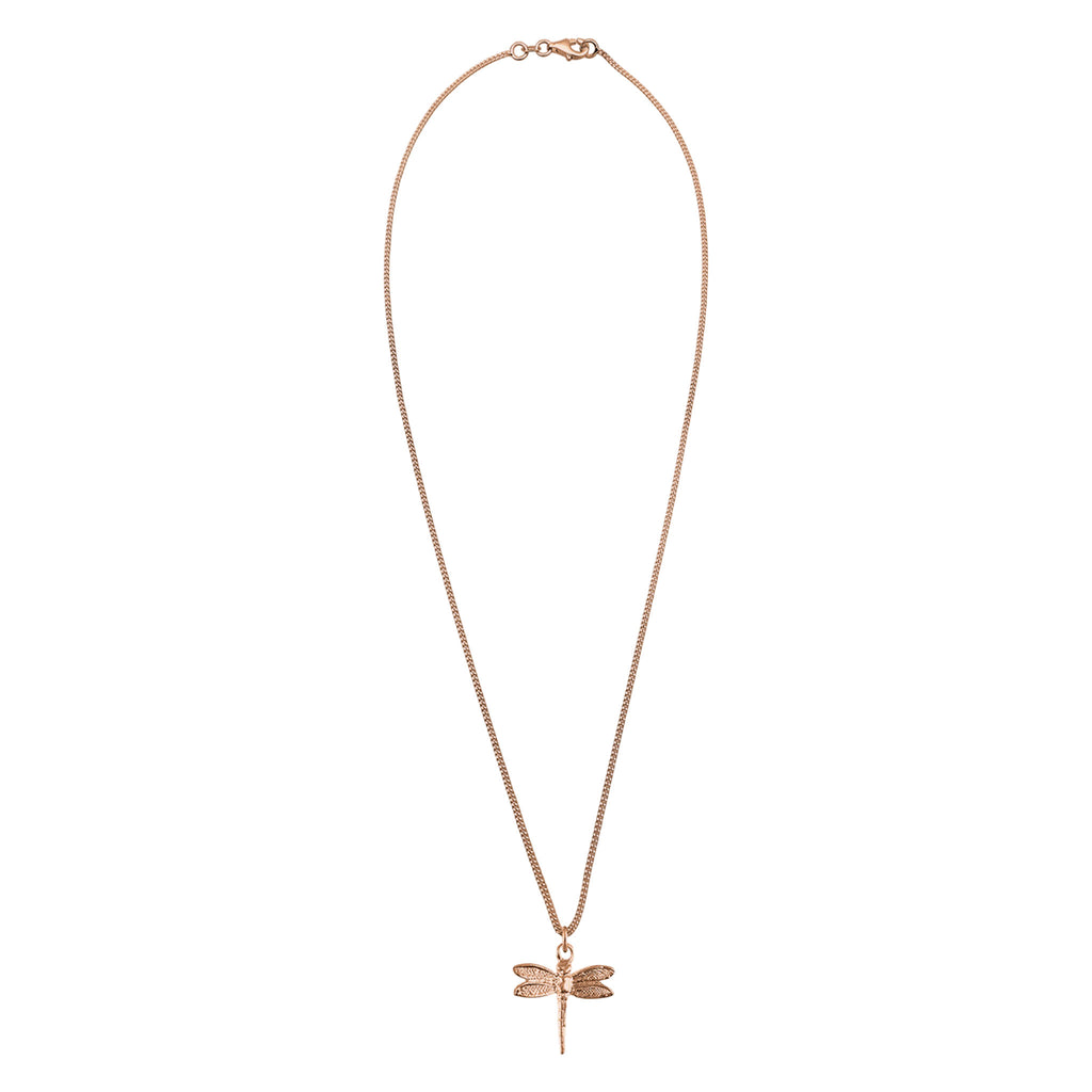 Roségold - Elli | Halskette Libelle | 925 Sterling Silber Rosegold