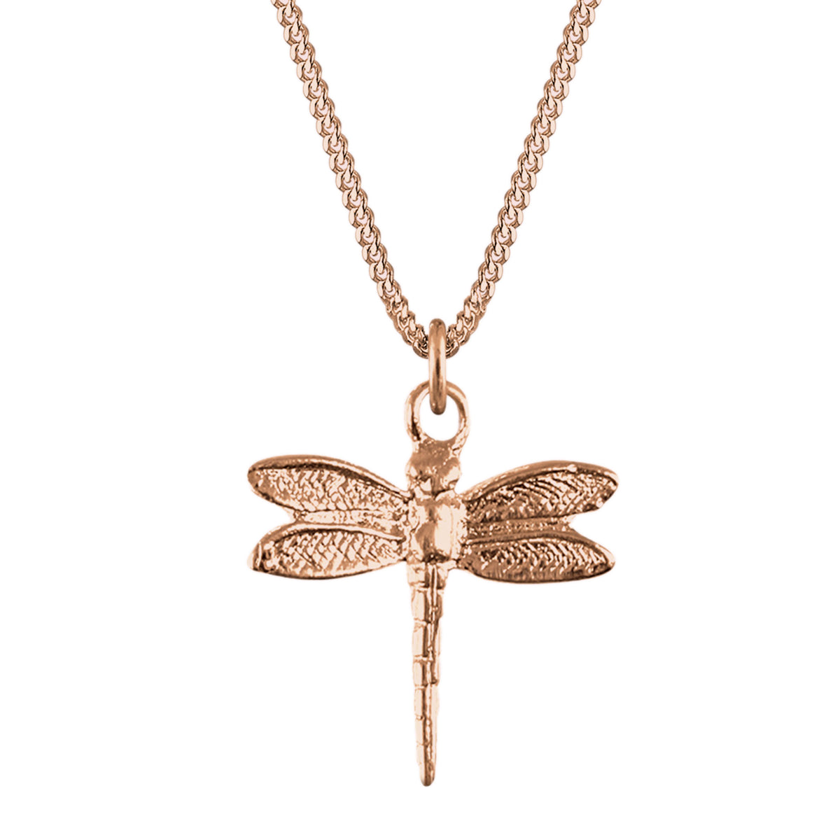Roségold - Elli | Halskette Libelle | 925 Sterling Silber Rosegold