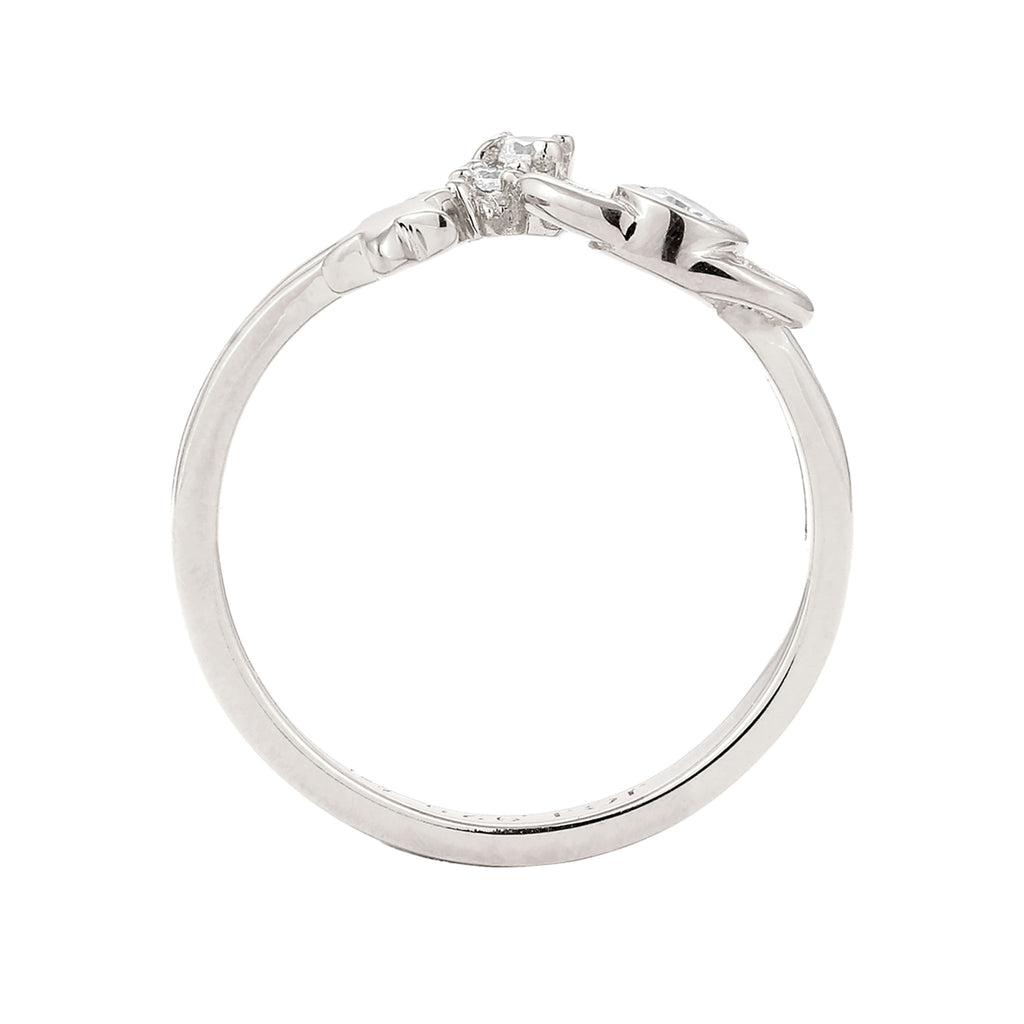 Silber - Elli | Ring Astro | Zirkonia (Weiß) | 925 Sterling Silber