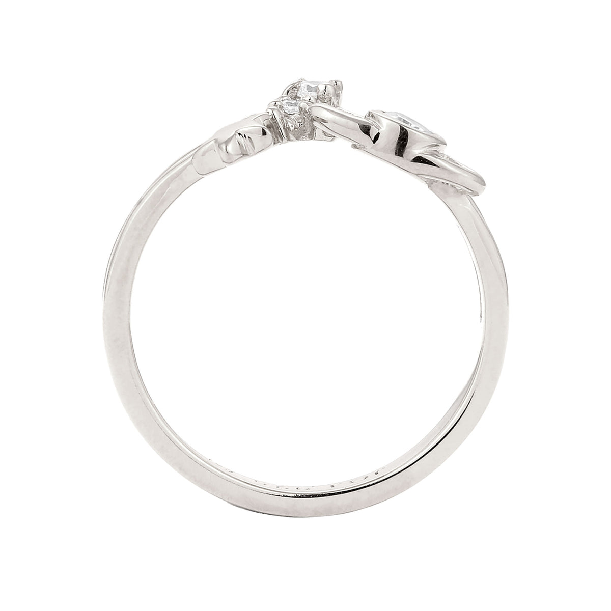 Silber - Elli | Ring Astro | Zirkonia (Weiß) | 925 Sterling Silber