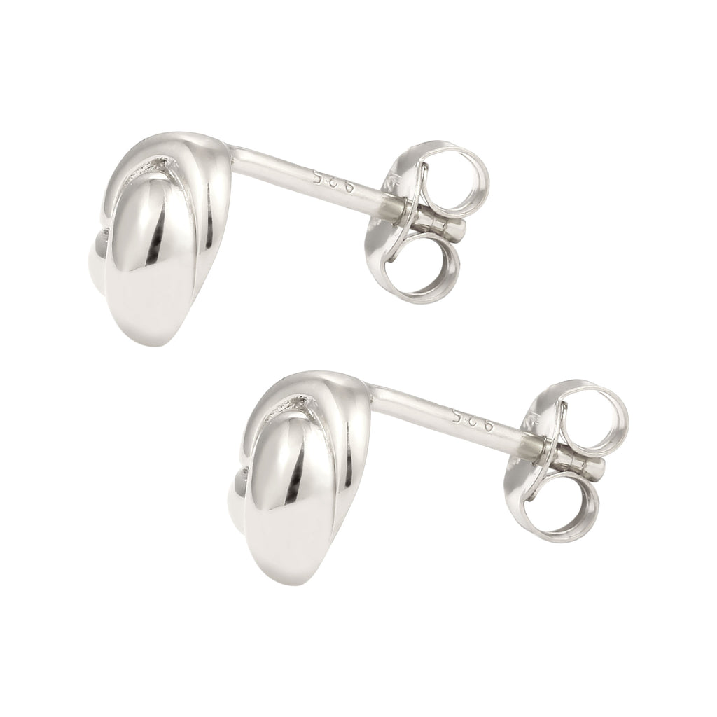 Silber - Elli | Ohrstecker Knoten | 925 Sterling Silber