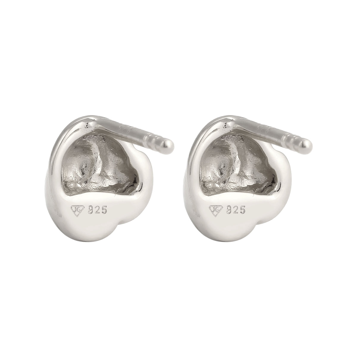 Silber - Elli | Ohrstecker Knoten | 925 Sterling Silber