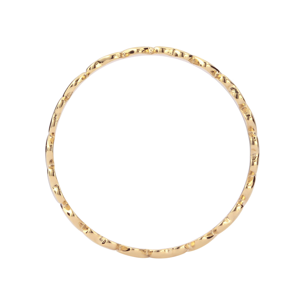 Gold - Elli PREMIUM | Bandring Herzen | 375 Gelbgold