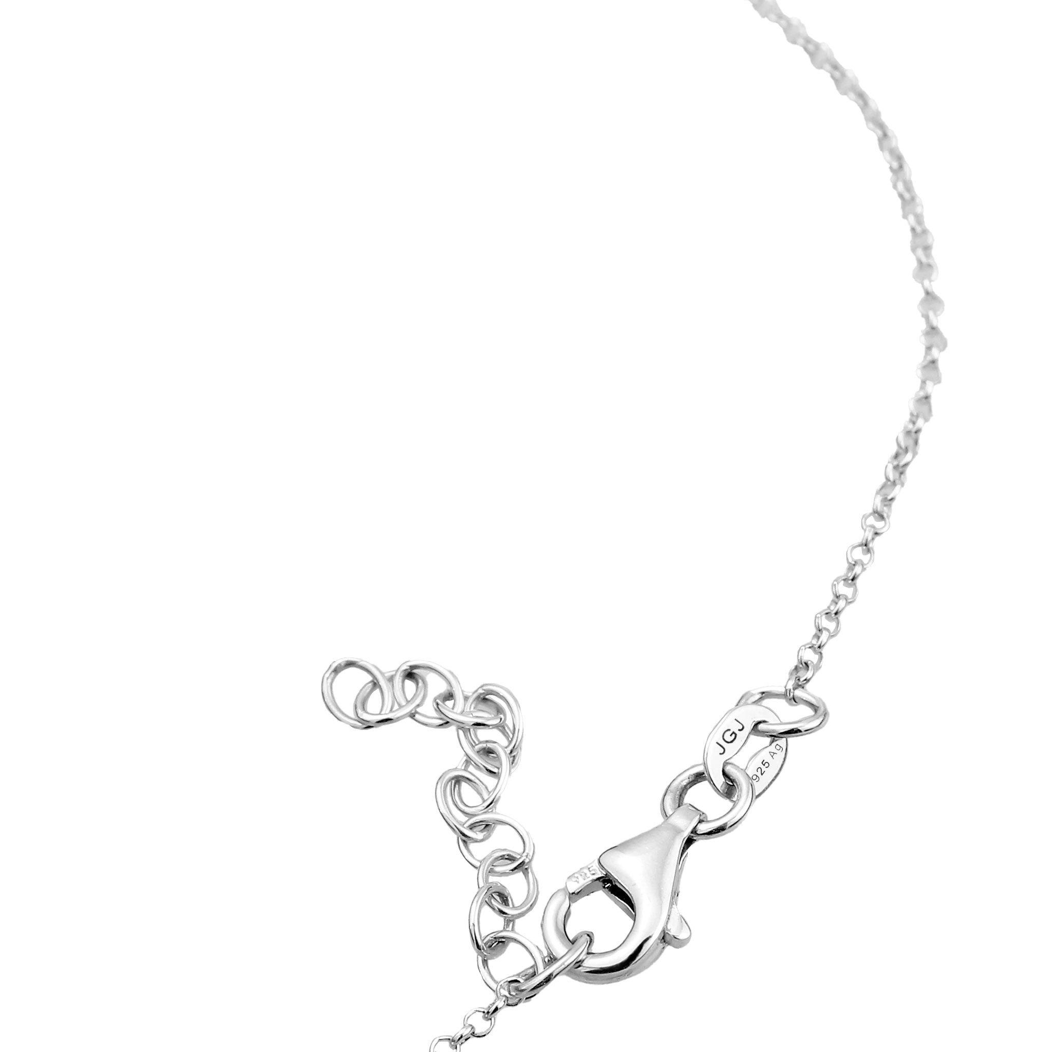Silber - Elli | Fußkettchen Schildkröte | 925 Sterling Silber