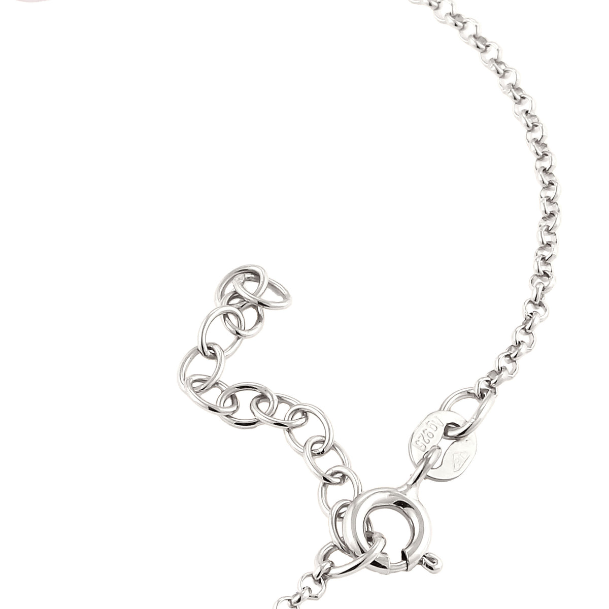 Silber - Elli | Armband Beads | Quarz (Rosé) | 925 Sterling Silber