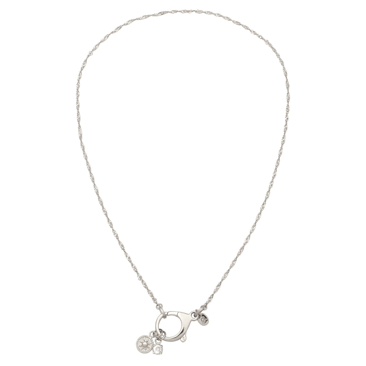 Silber - Elli PREMIUM | Halskette Sonne | Zirkonia (Weiß) | 925 Sterling Silber