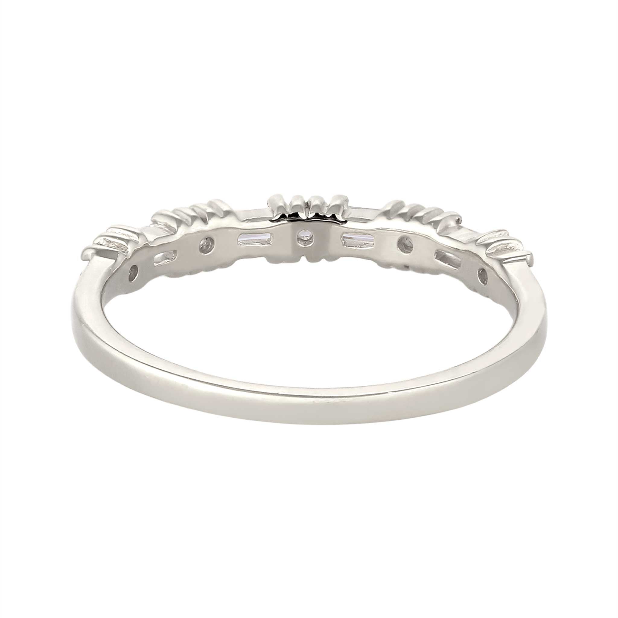 Silber - Elli PREMIUM | Ring | Topas (Weiß) | 925 Sterling Silber