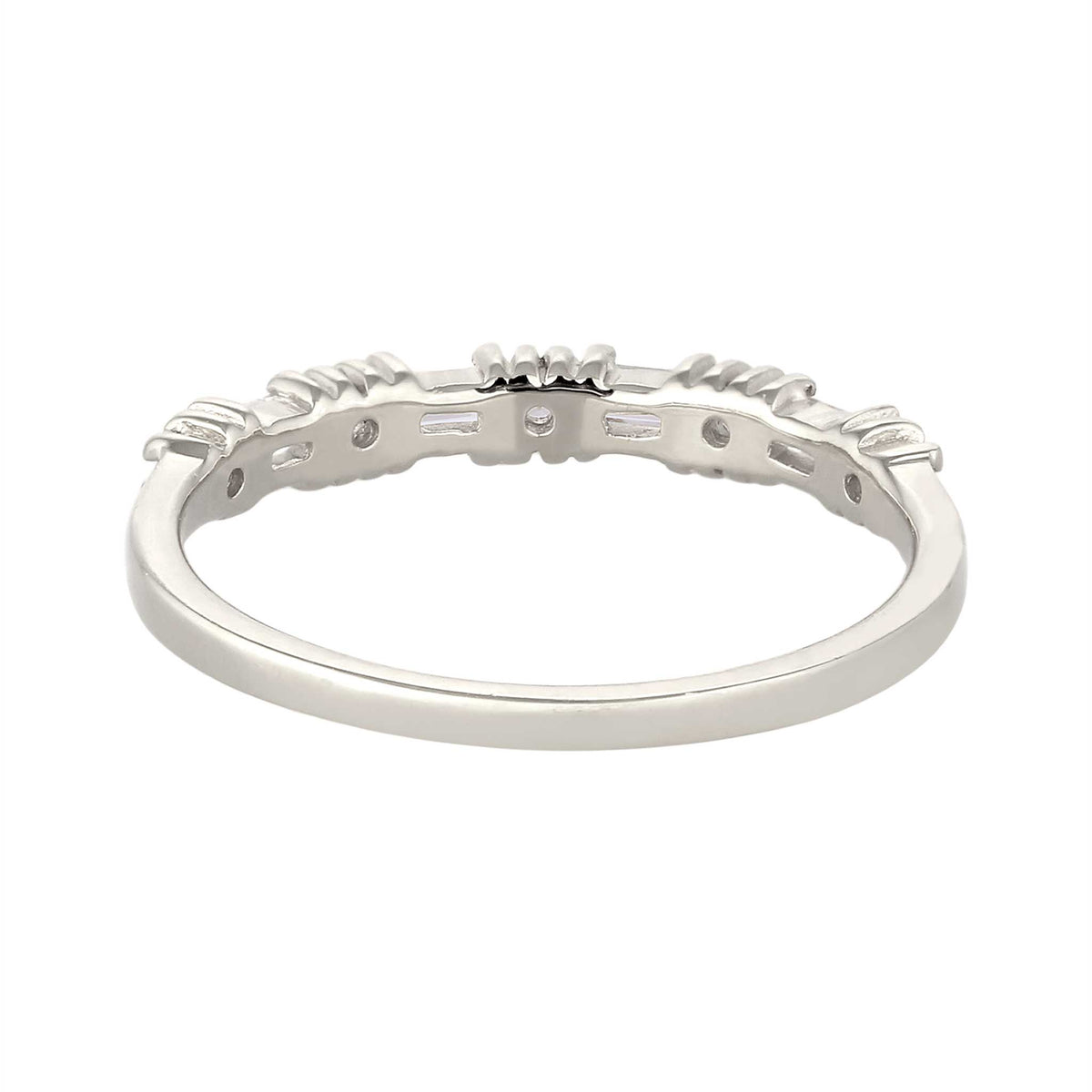 Silber - Elli PREMIUM | Ring | Topas (Weiß) | 925 Sterling Silber