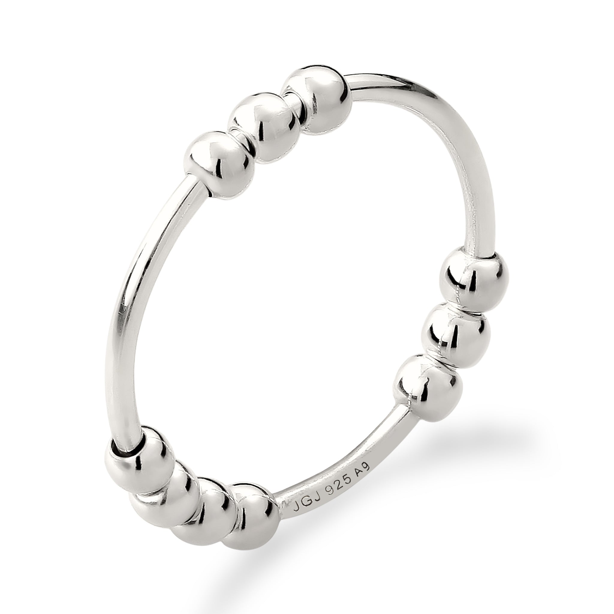 Silber - Elli | Ring Kugeln | 925 Sterling Silber