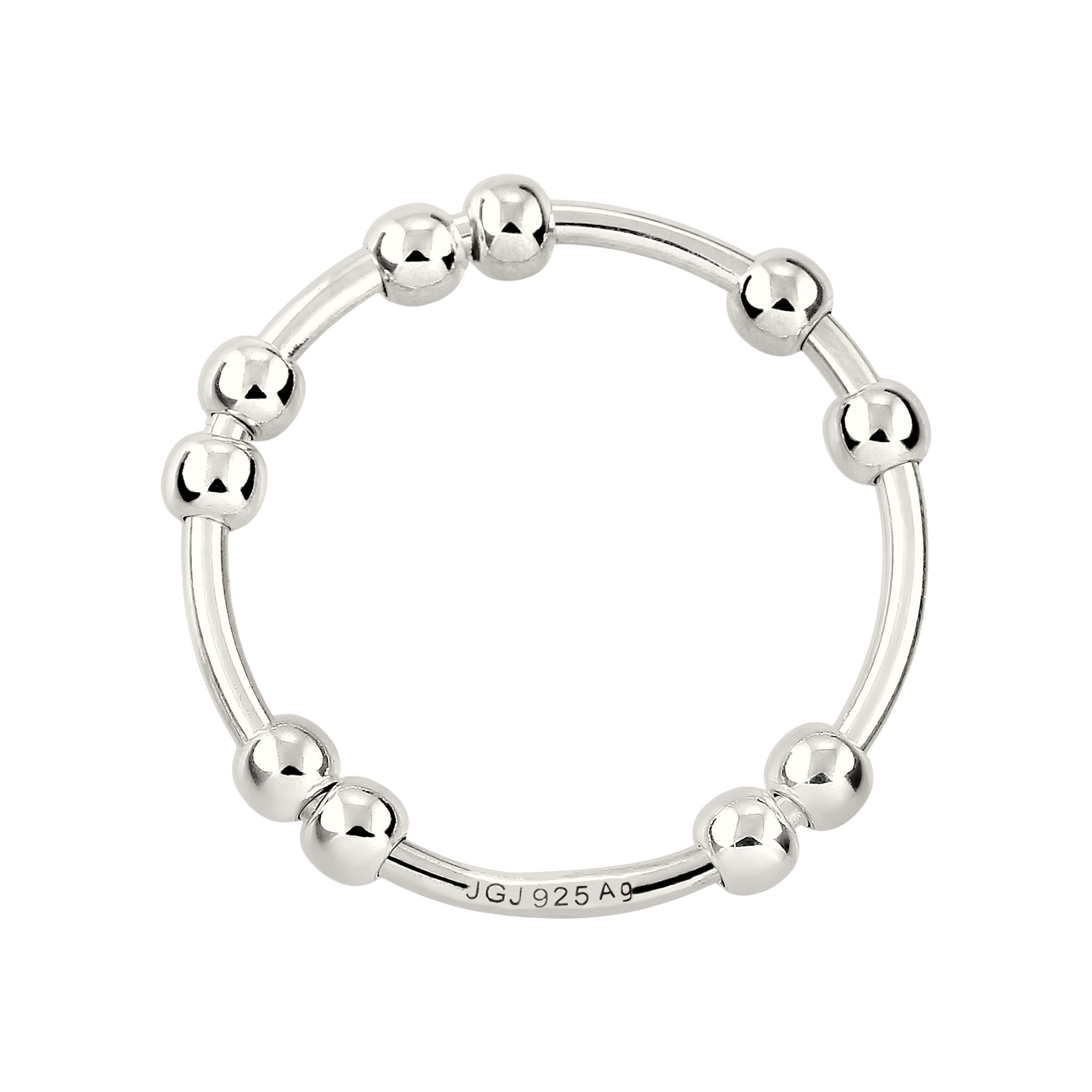 Silber - Elli | Ring Kugeln | 925 Sterling Silber