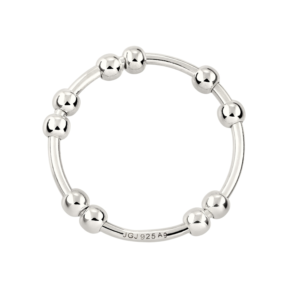 Silber - Elli | Ring Kugeln | 925 Sterling Silber