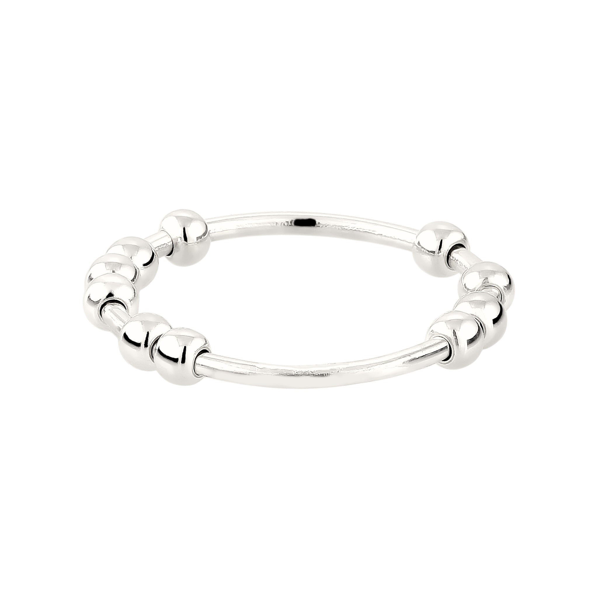 Silber - Elli | Ring Kugeln | 925 Sterling Silber