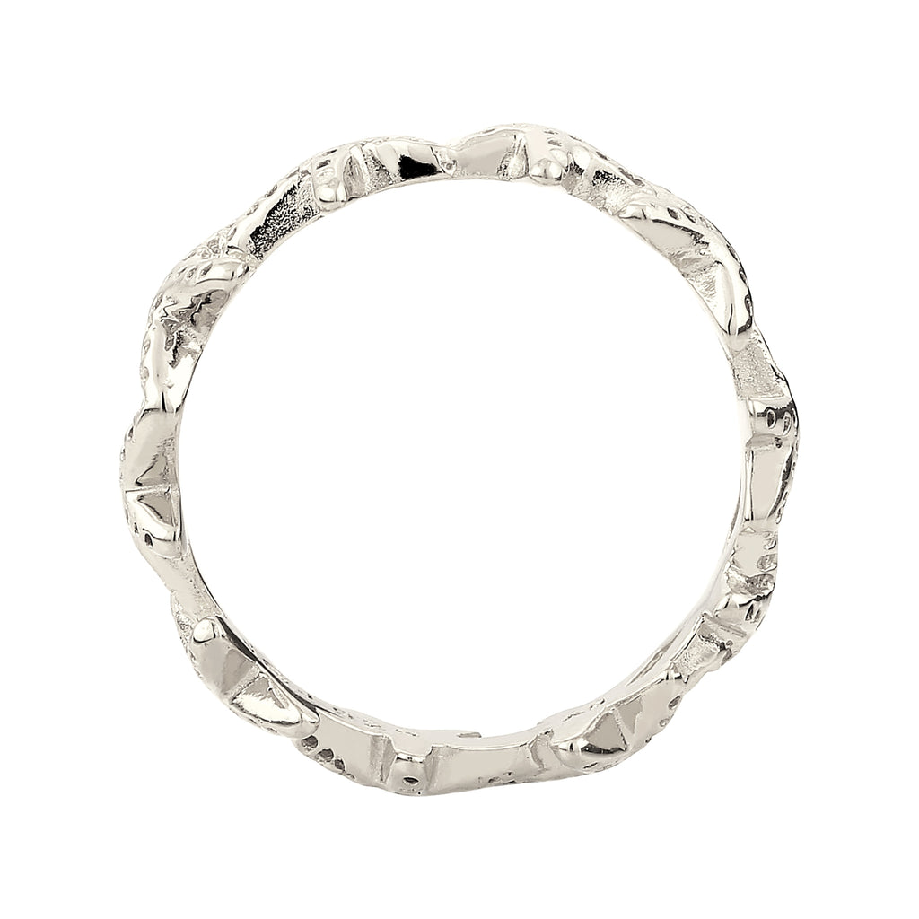 Silber - Elli | Ring Seestern | 925 Sterling Silber