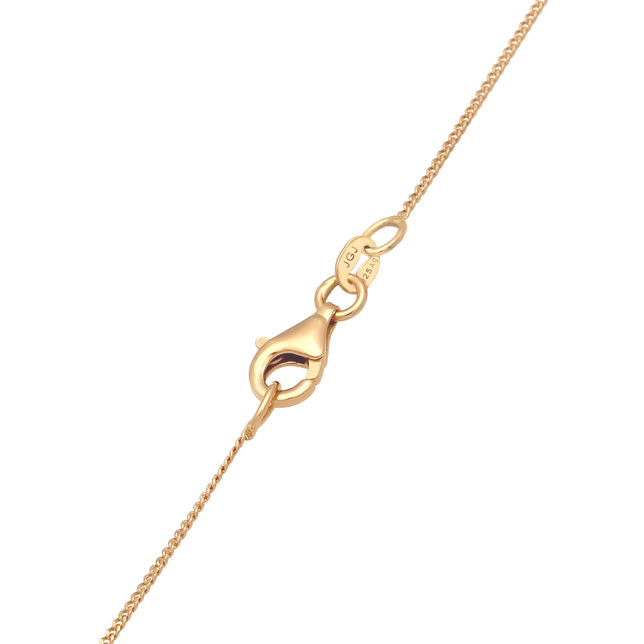 Gold - Elli DIAMONDS | Halskette Stern | Laborgezüchteter Diamant (Weiß, 0.035 ct) | 925 Sterling Silber vergoldet