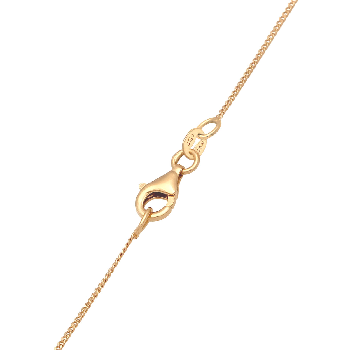 Gold - Elli DIAMONDS | Halskette Stern | Laborgezüchteter Diamant (Weiß, 0.035 ct) | 925 Sterling Silber vergoldet