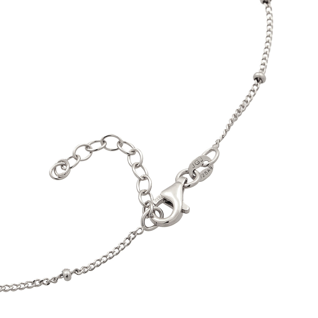 Silber - Elli | Fußkettchen Libelle | 925 Sterling Silber