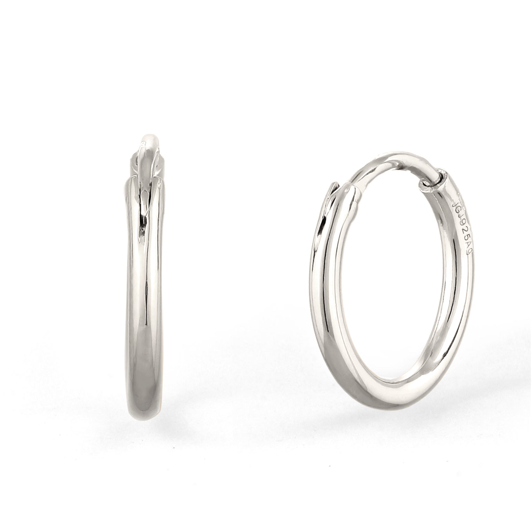 Silber - Elli | Creolen Basic | 925 Sterling Silber