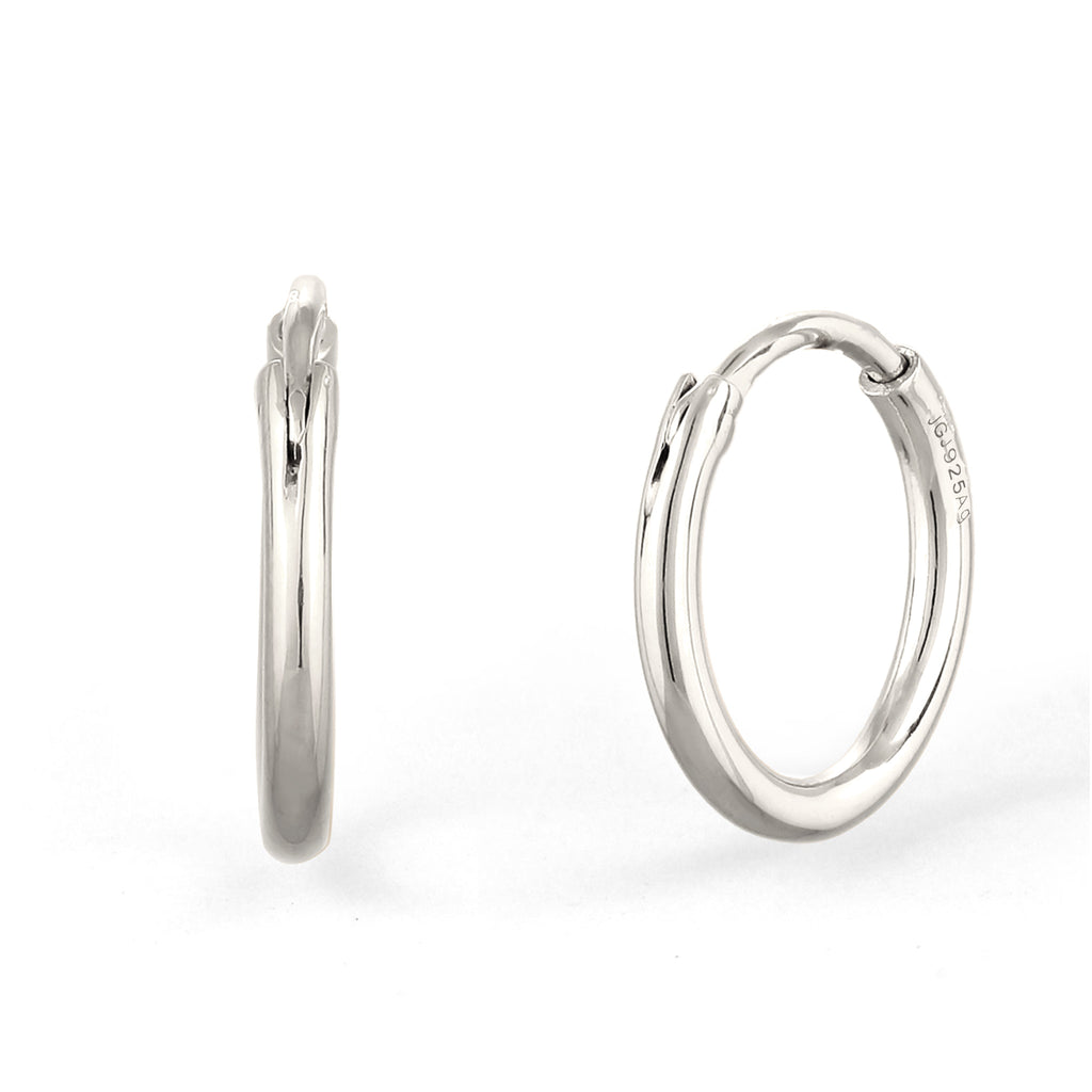 Silber - Elli | Creolen Basic | 925 Sterling Silber