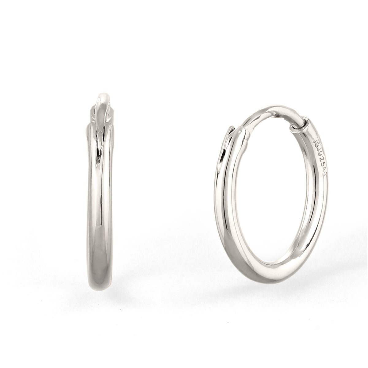Silber - Elli | Creolen Basic | 925 Sterling Silber