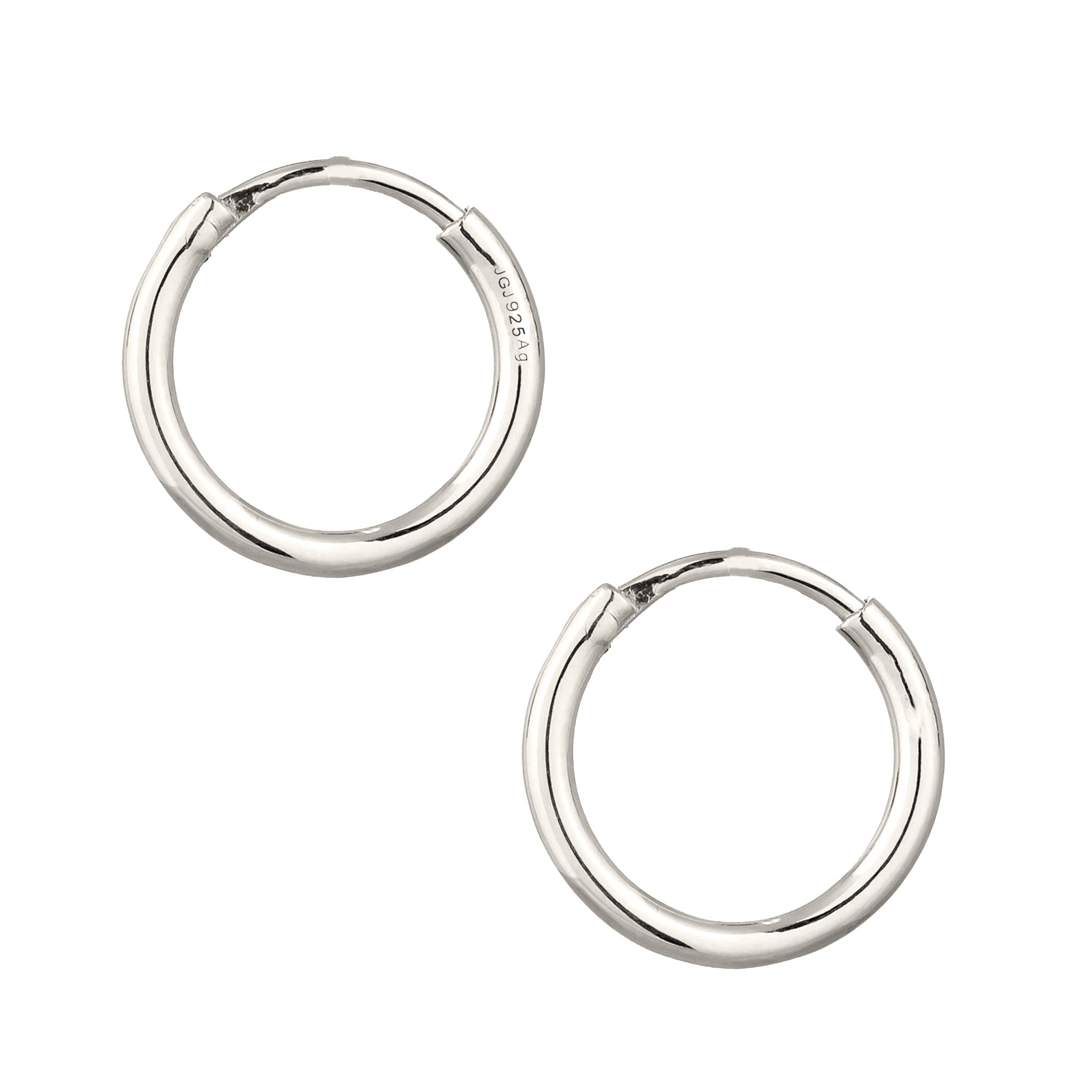 Silber - Elli | Creolen Basic | 925 Sterling Silber