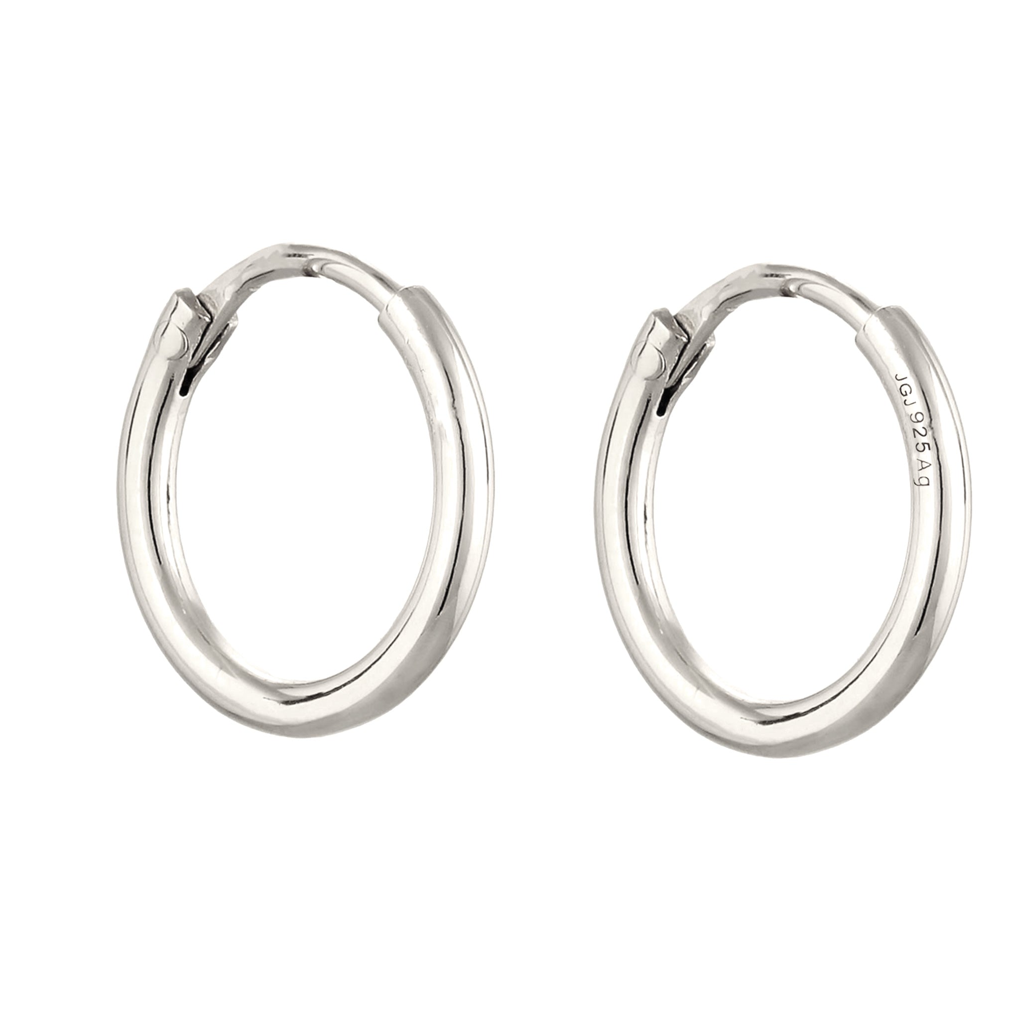 Silber - Elli | Creolen Basic | 925 Sterling Silber