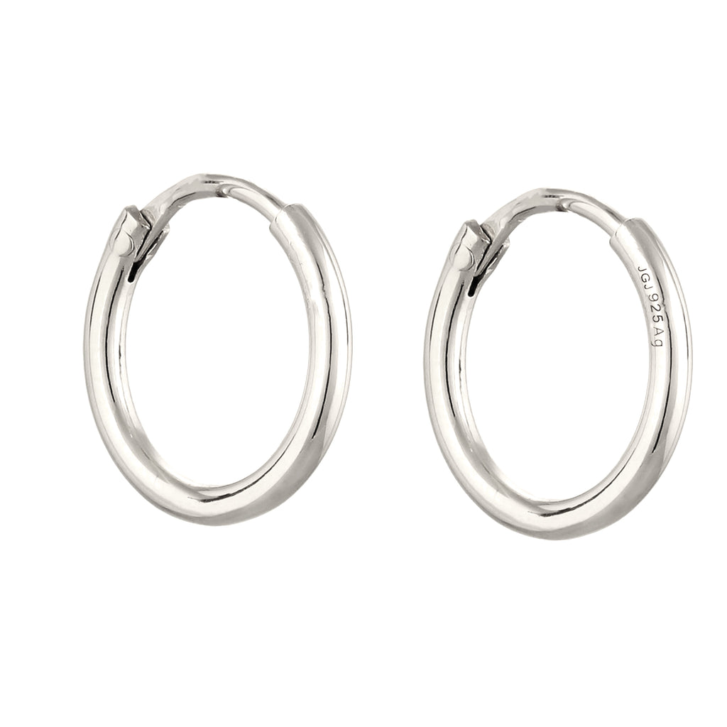 Silber - Elli | Creolen Basic | 925 Sterling Silber