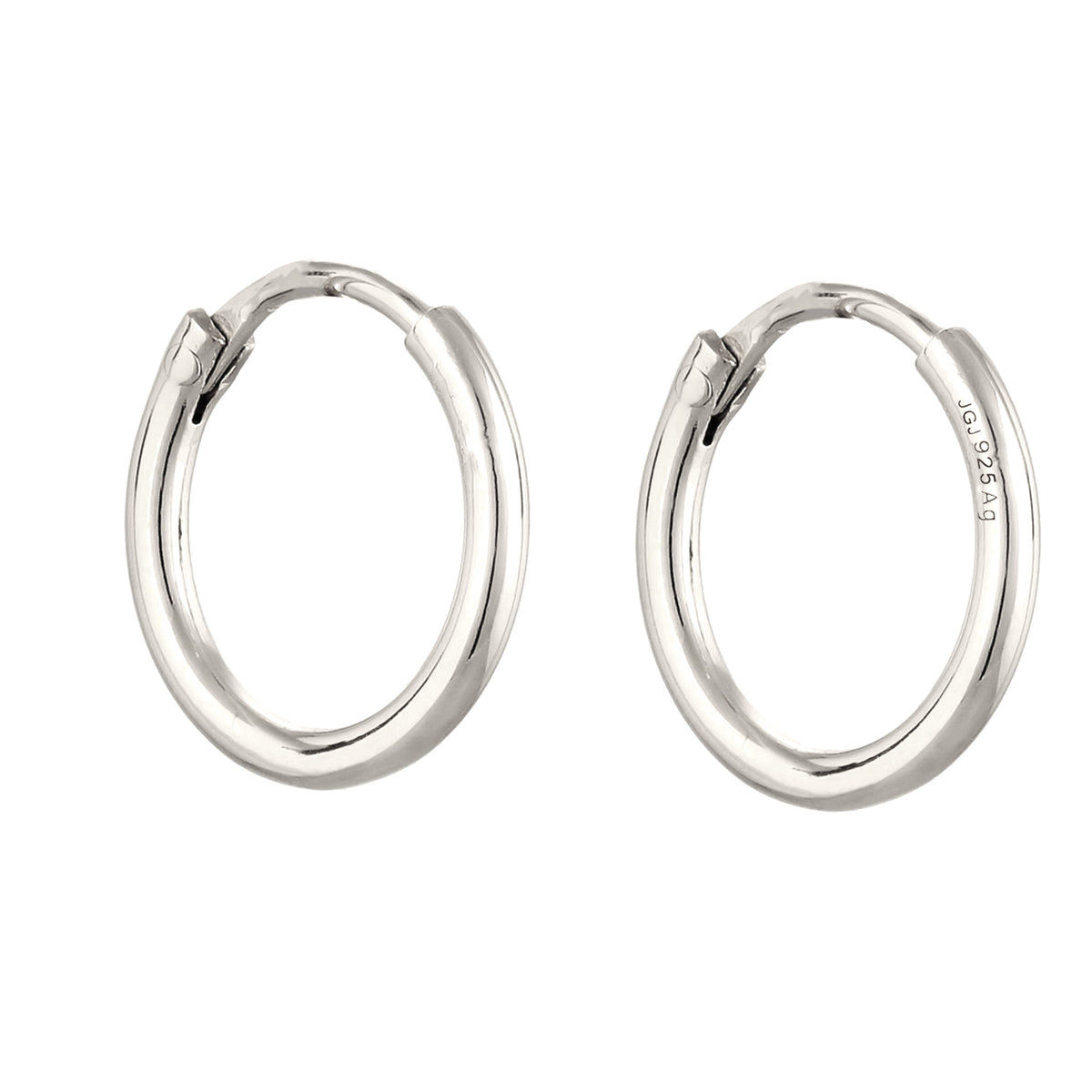 Silber - Elli | Creolen Basic | 925 Sterling Silber