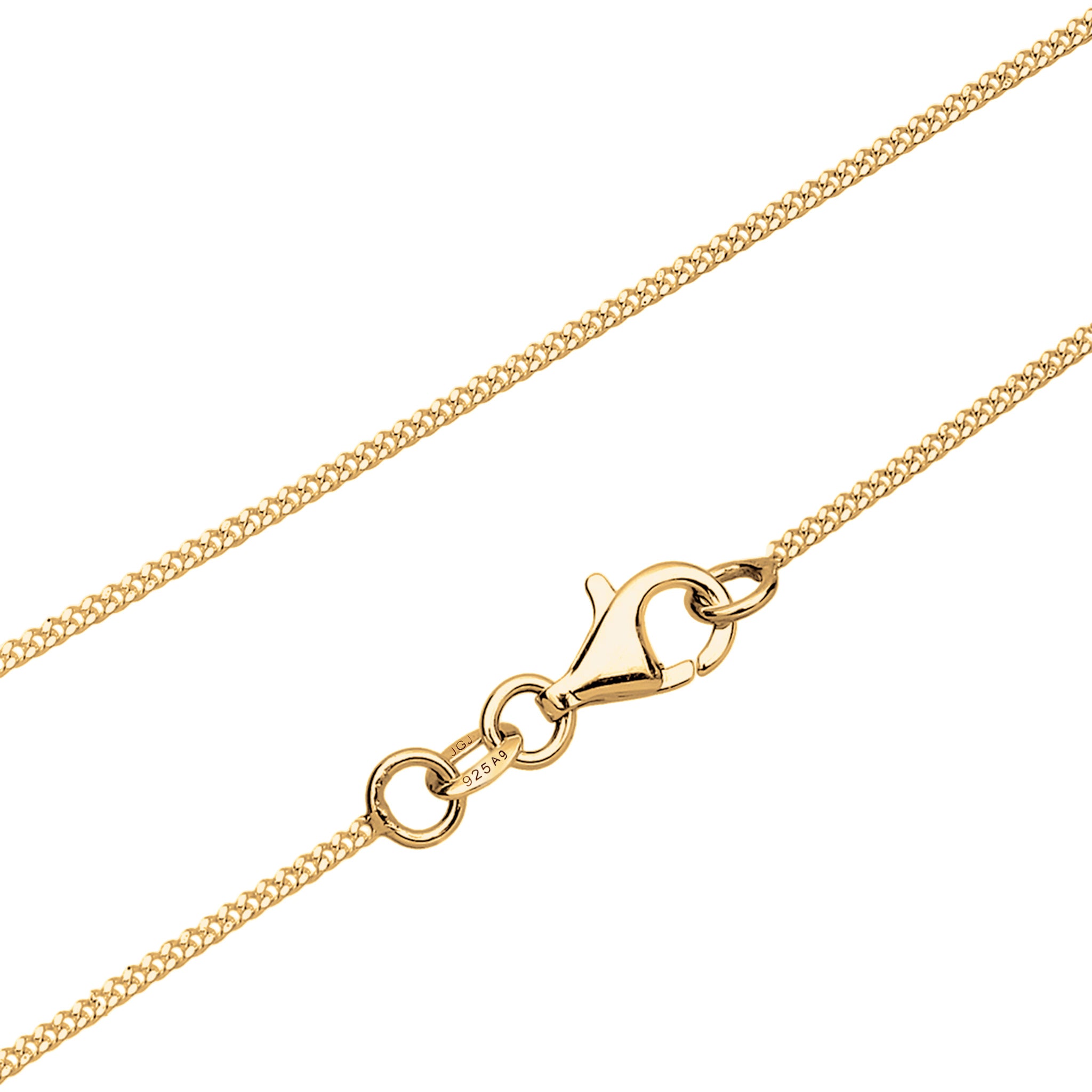 Weiß - Elli | Halskette Herz | Mit Kristallen von Swarovski® (Weiß) | 925 Sterling Silber vergoldet