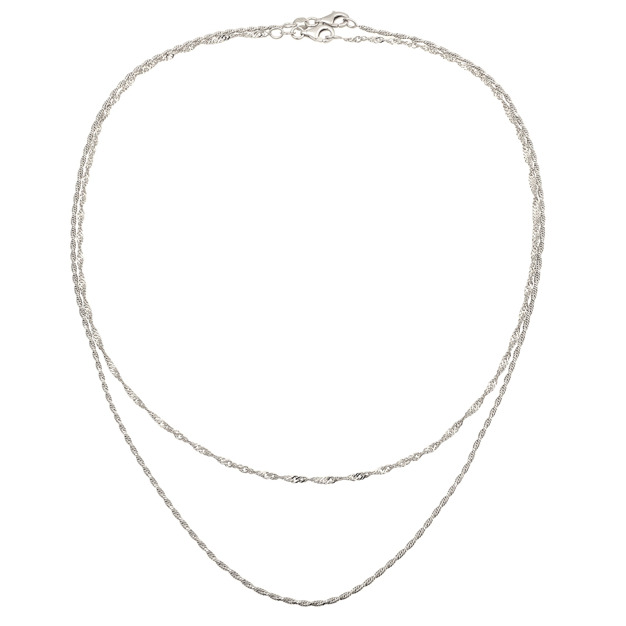 Silber - Elli | Halsketten Set | 925 Sterling Silber