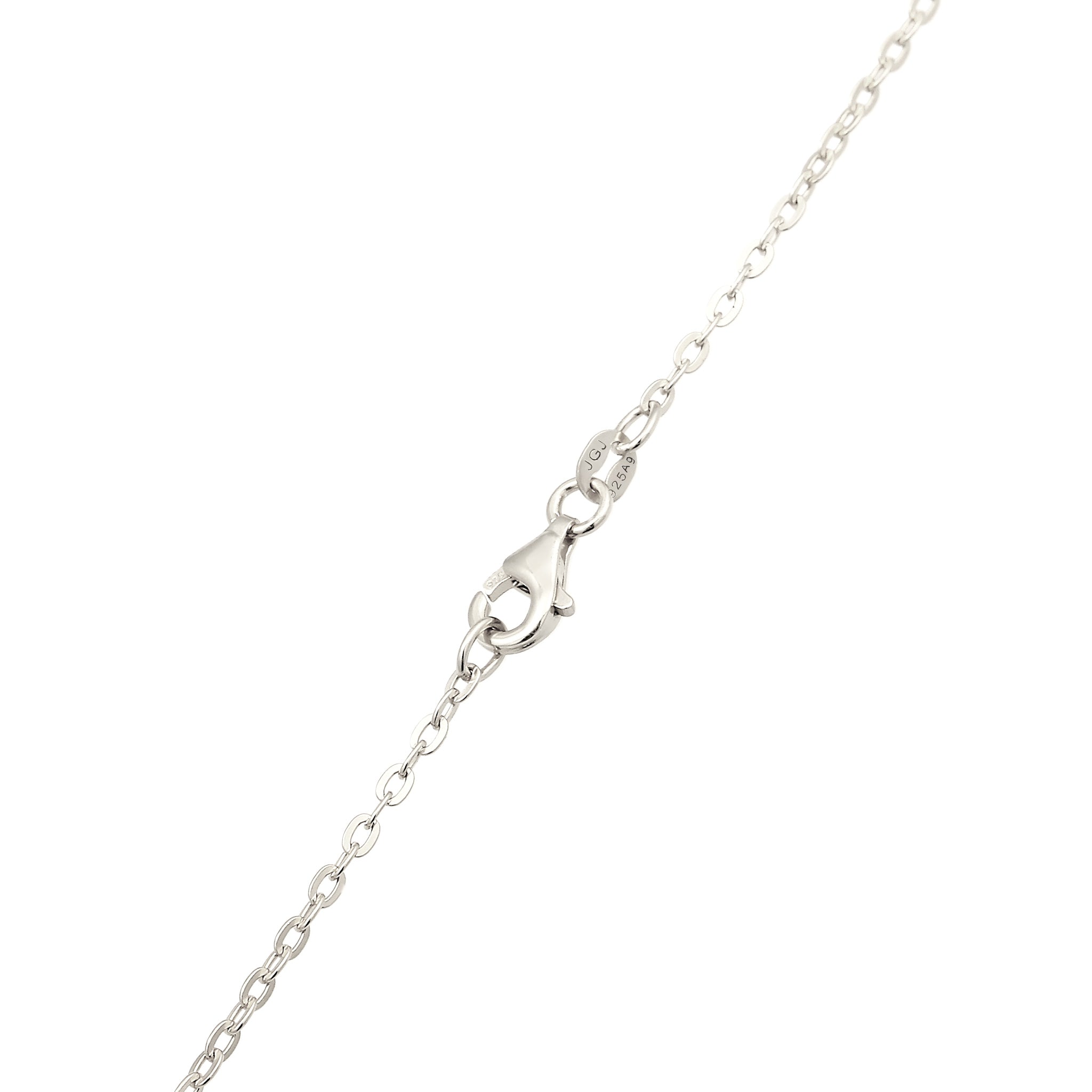 Silber - Elli | Anker- Halskette Basic | 925 Sterling Silber