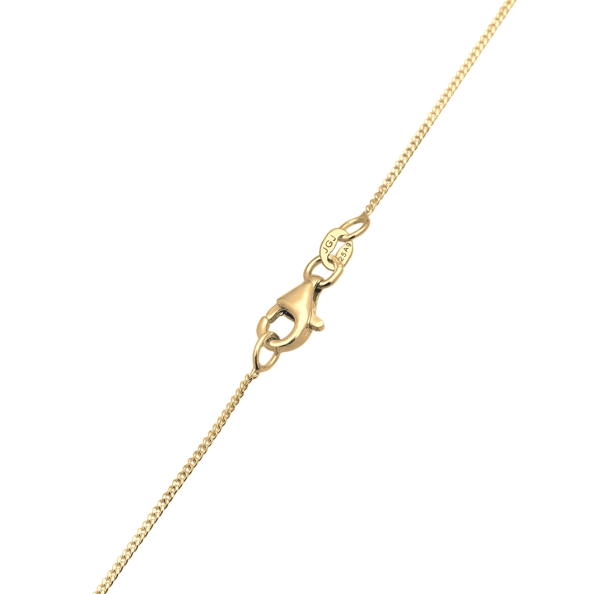 Gold - Elli | Halskette Tropfen | Zirkonia (Weiß) | 925 Sterling Silber vergoldet