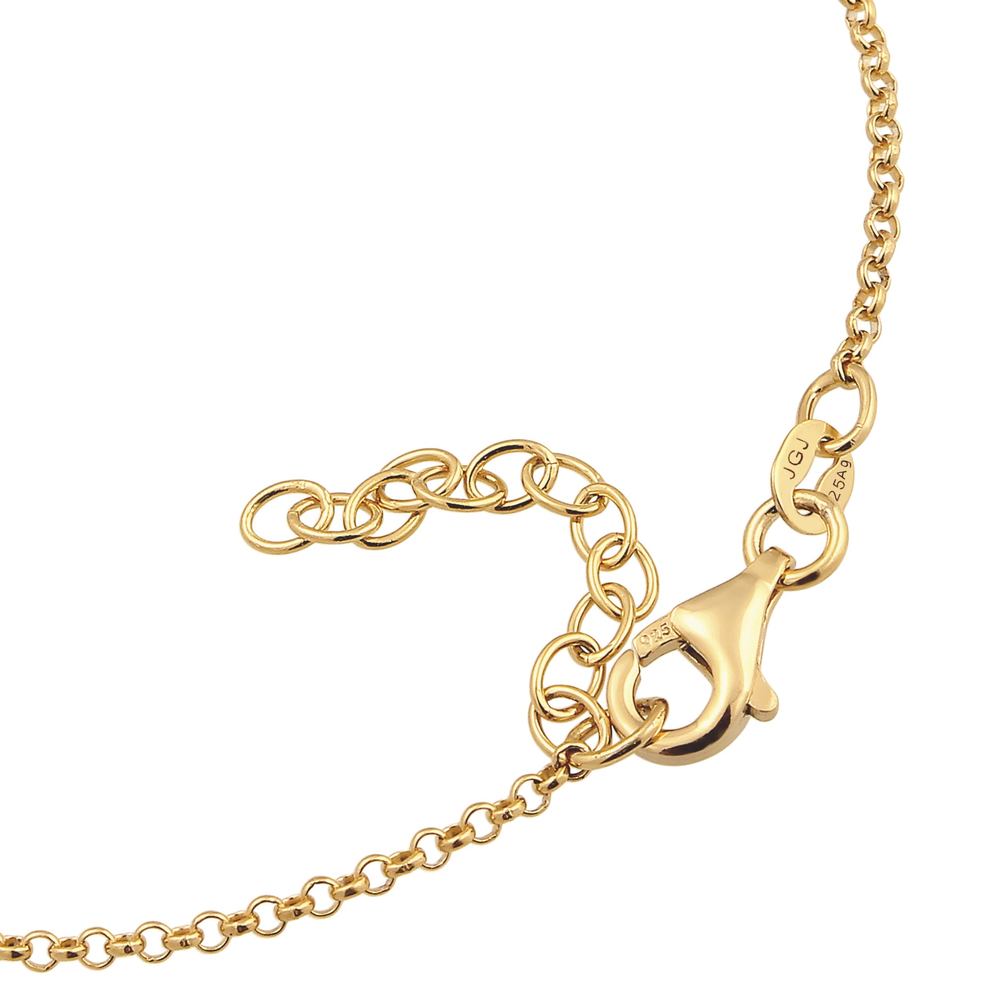 Gold - Elli | Armband Infinity | Mit Kristallen von Swarovski® (Weiß) | 925 Sterling Silber vergoldet