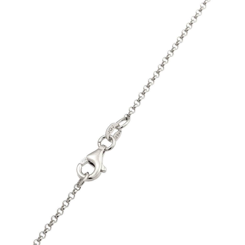Silber - Elli | Halskette Flugzeug | 925 Sterling Silber