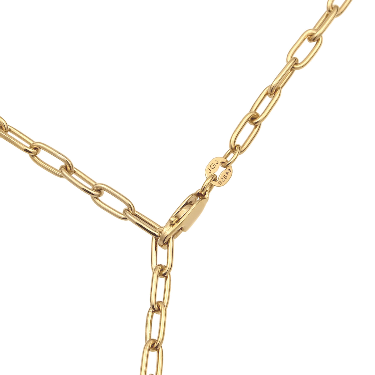 Gold - Elli | Y-Kette | Perle von Swarovski® (Weiß) | 925 Sterling Silber vergoldet