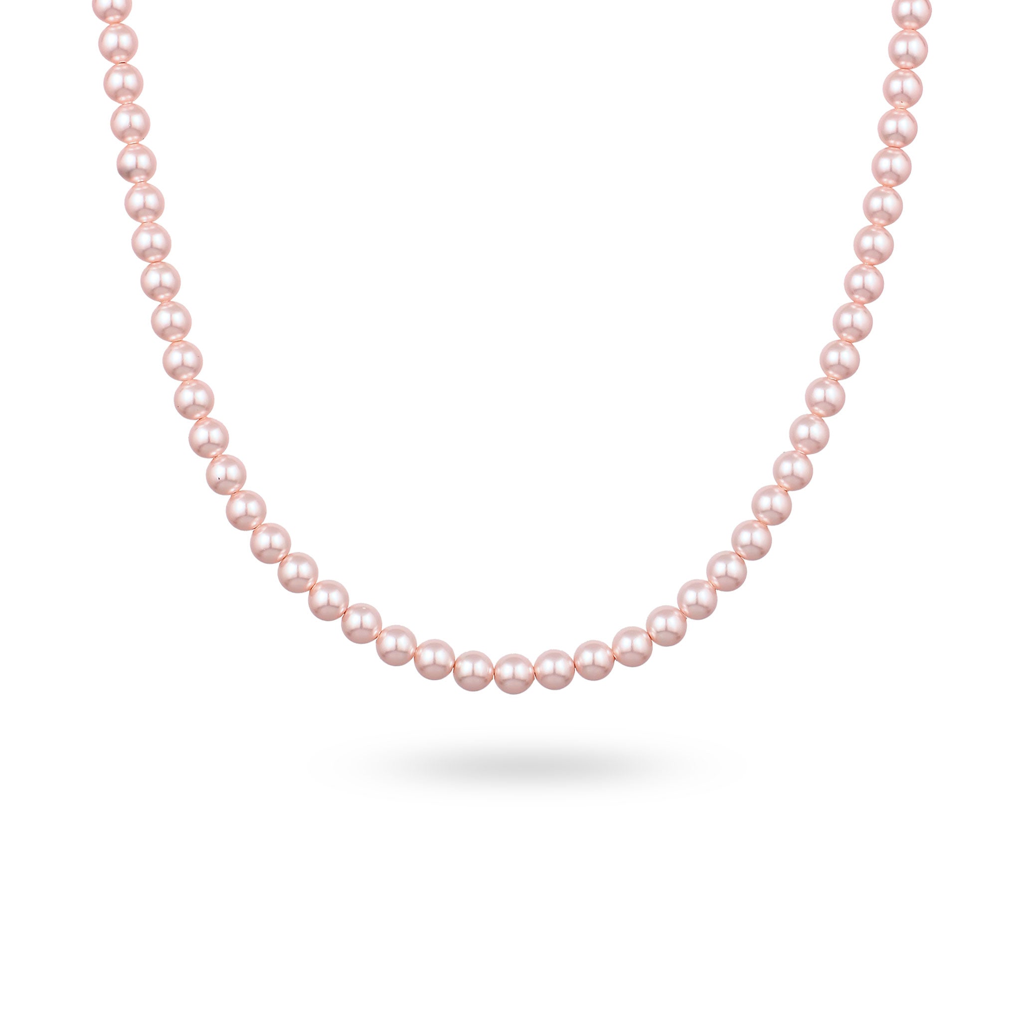 Rosa - Nenalina | Halskette | Perlen von Swarovski®(Rosa) | 925 Sterling Silber