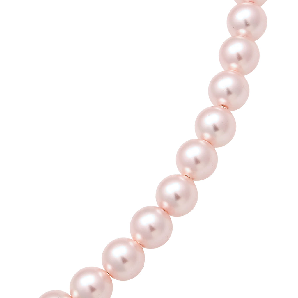 Rosa - Nenalina | Halskette | Perlen von Swarovski®(Rosa) | 925 Sterling Silber