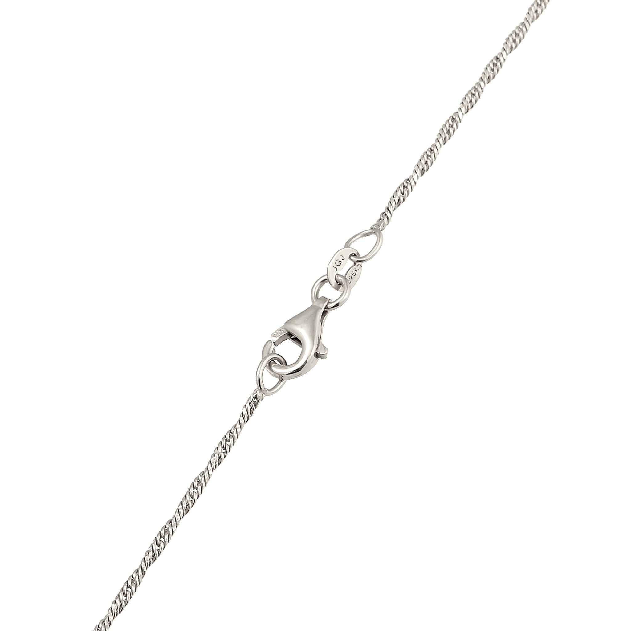 Silber - Elli | Y-Halskette | Mit Perle von Swarovski® (Weiß) | 925 Sterling Silber