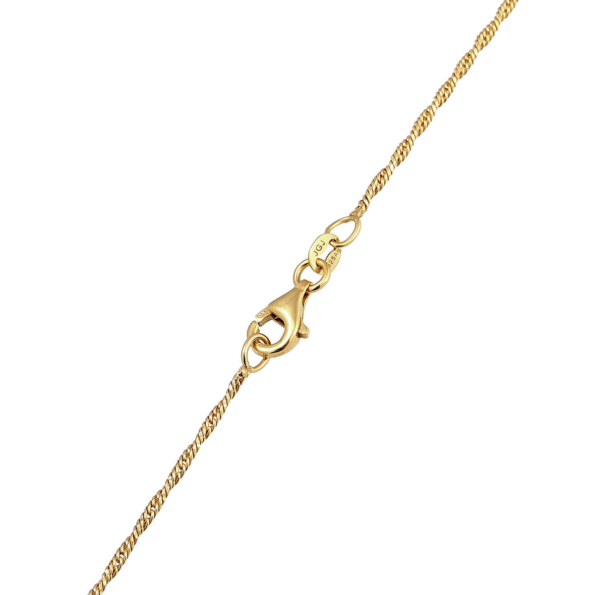 Gold - Elli | Y-Halskette | Mit Perle von Swarovski® (Weiß) | 925 Sterling Silber vergoldet
