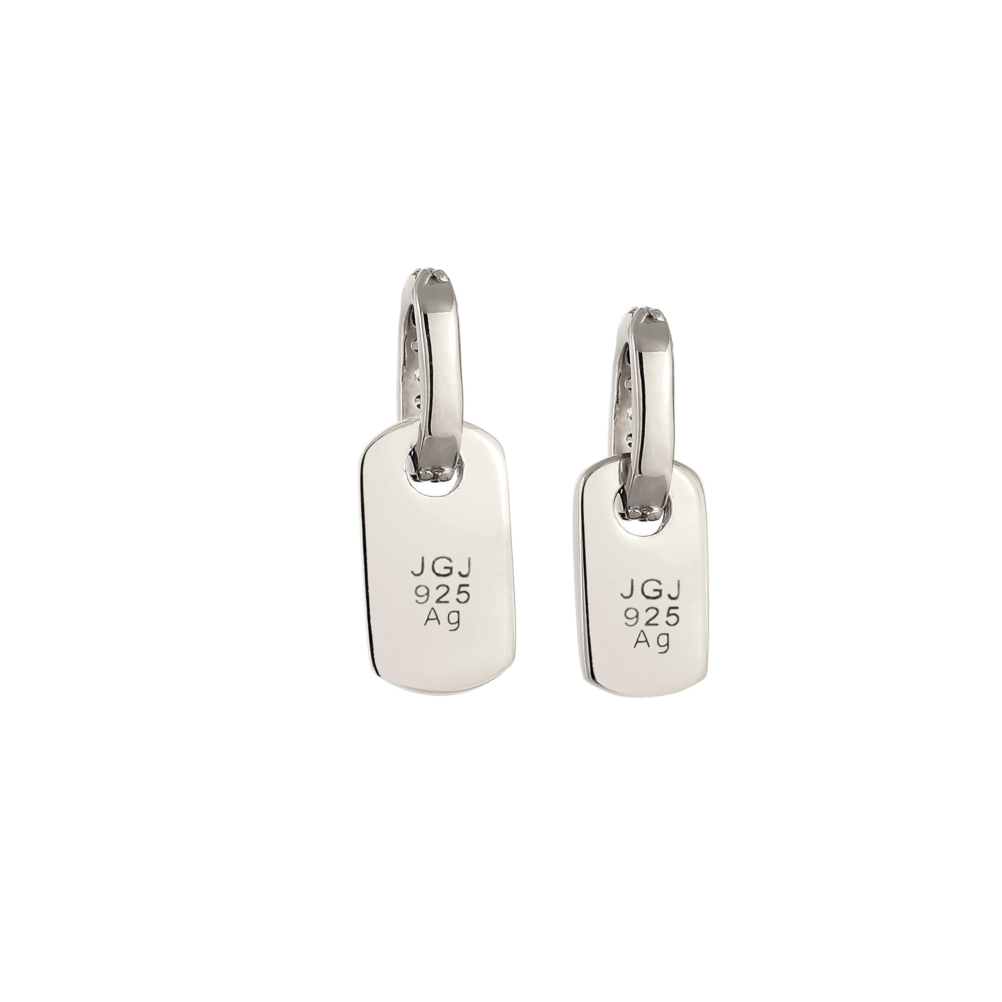 Silber - Elli | Anhänger Set | Zirkonia (Weiß) | 925 Sterling Silber