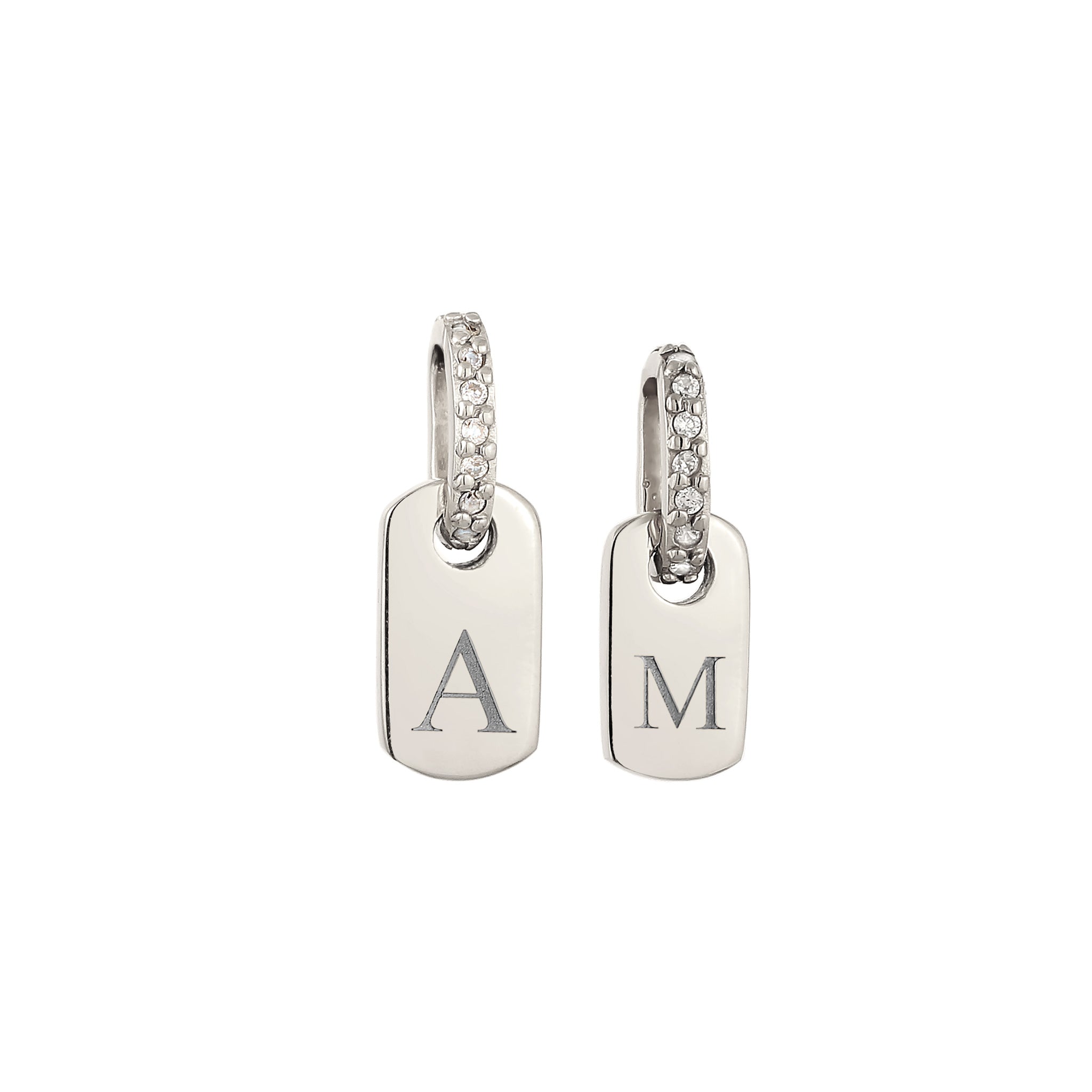 Silber - Elli | Anhänger Set | Zirkonia (Weiß) | 925 Sterling Silber