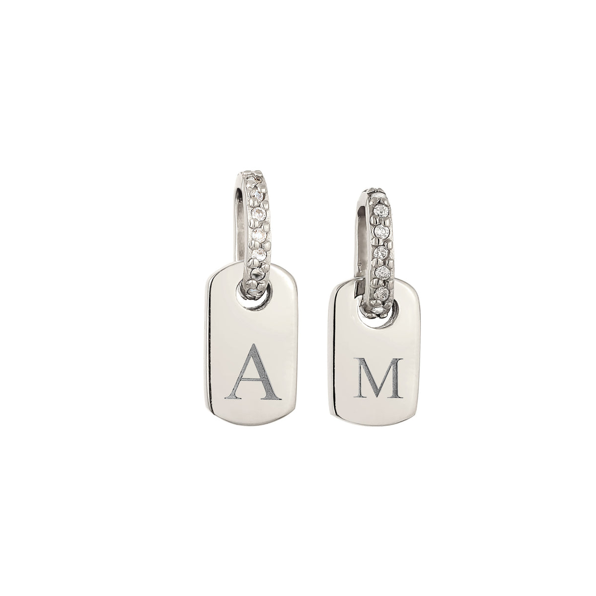 Silber - Elli | Anhänger Set | Zirkonia (Weiß) | 925 Sterling Silber